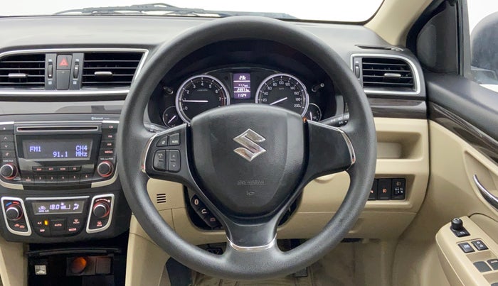 2016 Maruti Ciaz ZXI, Petrol, Manual, 24,050 km, Steering Wheel Close Up
