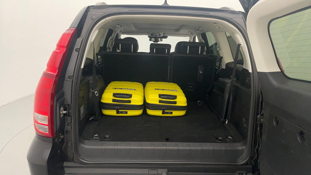Boot Inside View with Luggage