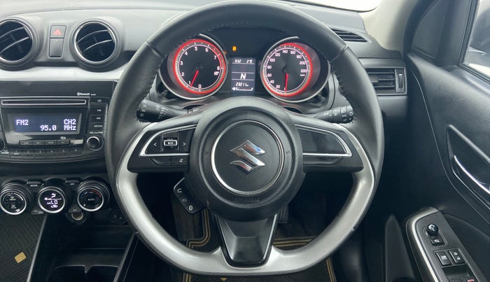2018 Maruti Swift ZXI AMT, Petrol, Automatic, 23,211 km, Steering Wheel Close Up
