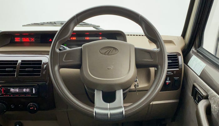 2018 Mahindra Bolero Power+ ZLX Micro Hybrid, Diesel, Manual, 32,377 km, Steering Wheel Close Up
