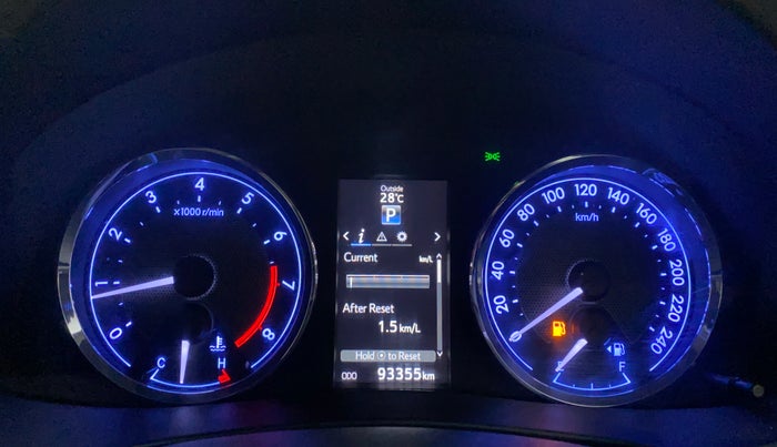 2016 Toyota Corolla Altis VL CVT PETROL, Petrol, Automatic, 93,355 km, Odometer Image
