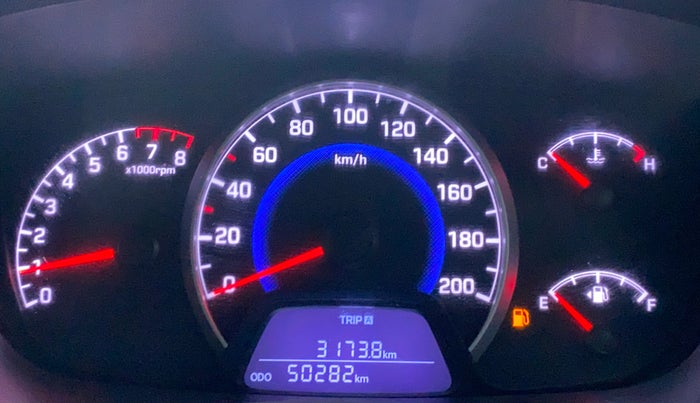 2017 Hyundai Grand i10 SPORTZ O 1.2, Petrol, Manual, 50,336 km, Odometer Image
