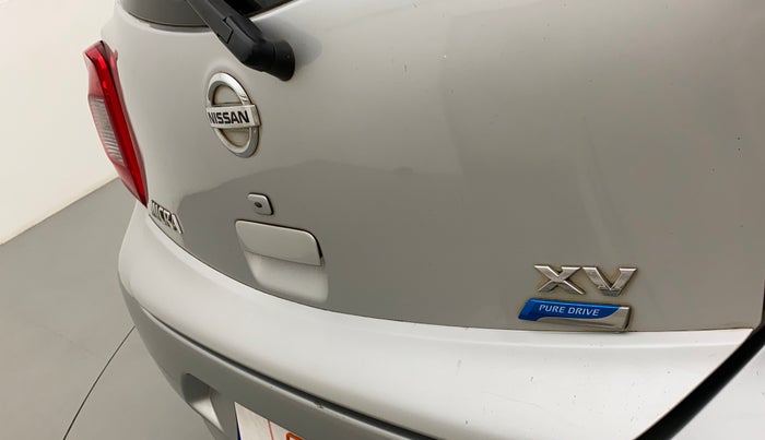 2018 Nissan Micra XV CVT, Petrol, Automatic, 23,964 km, Dicky (Boot door) - Minor scratches