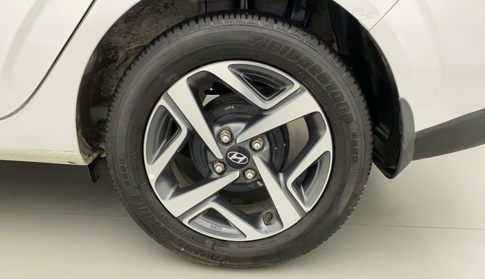2021 Hyundai AURA S 1.2 CNG, CNG, Manual, 14,521 km, Left Rear Wheel