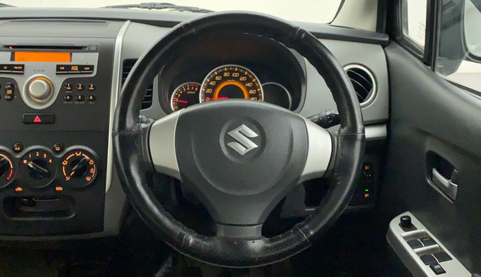 2012 Maruti Wagon R 1.0 VXI, Petrol, Manual, 10,443 km, Steering Wheel Close Up