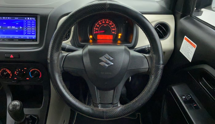 2019 Maruti New Wagon-R LXI CNG 1.0, CNG, Manual, 52,297 km, Steering Wheel Close Up