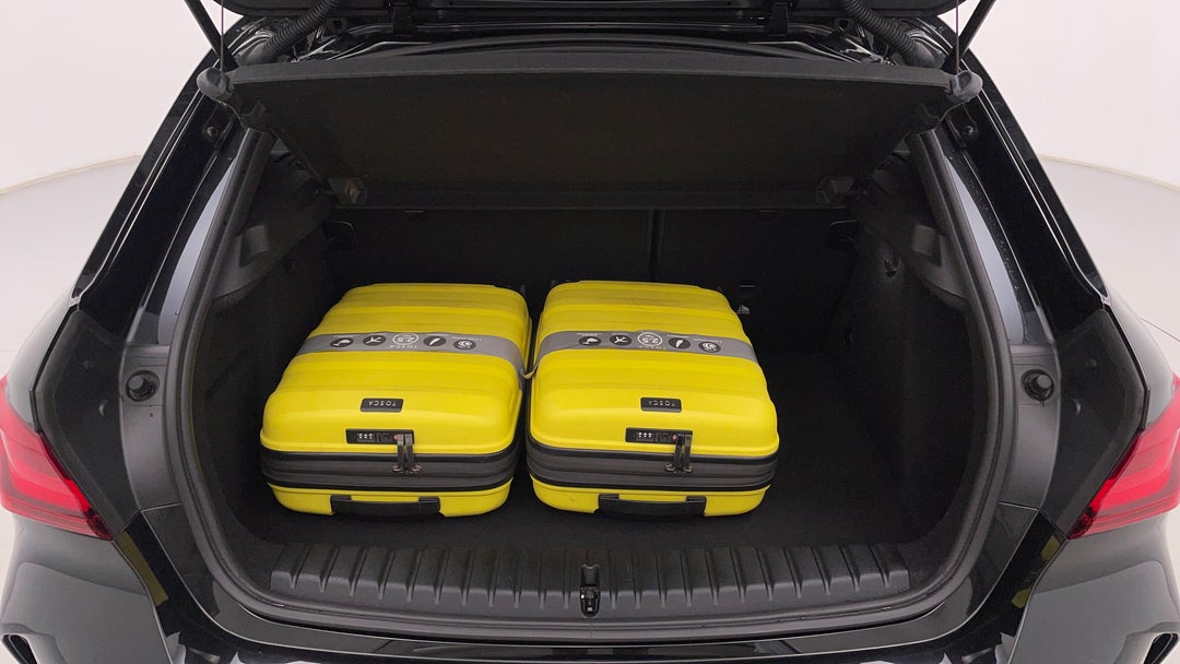 Boot Inside View with Luggage