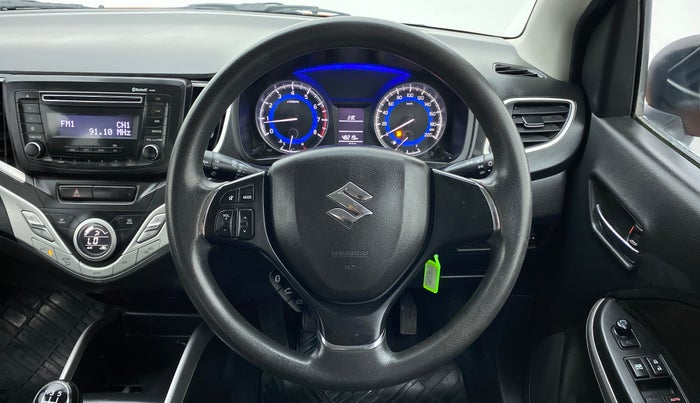 2016 Maruti Baleno DELTA 1.2 K12, Petrol, Manual, 48,256 km, Steering Wheel Close Up