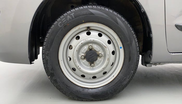 2014 Maruti Wagon R 1.0 LXI, Petrol, Manual, 23,786 km, Left Front Wheel