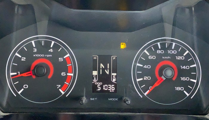 2017 Mahindra Kuv100 K2 6 STR, Petrol, Manual, 51,135 km, Odometer Image