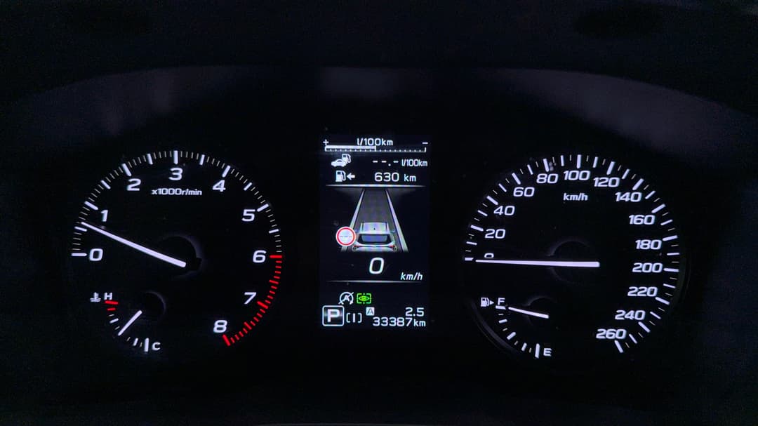 2025 Subaru Forester 2.5i (AWD), Automatic, 33387 km, Odometer View