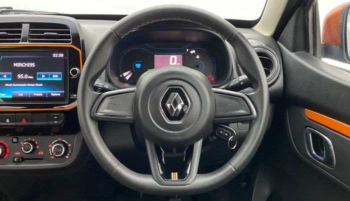 2019 Renault Kwid 1.0 CLIMBER OPT, Petrol, Manual, 19,002 km, Steering Wheel Close Up