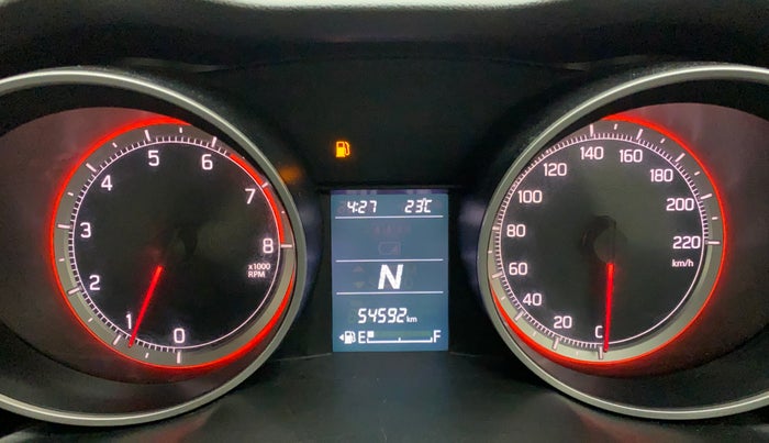 2019 Maruti Swift ZXI PLUS AMT, Petrol, Automatic, 54,592 km, Odometer Image