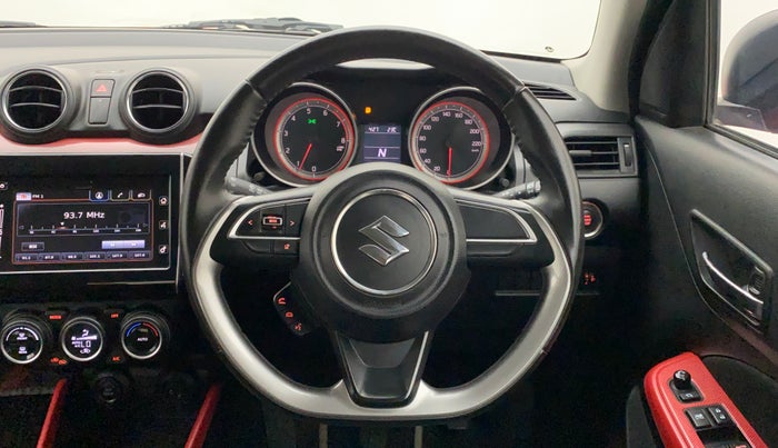 2019 Maruti Swift ZXI PLUS AMT, Petrol, Automatic, 54,592 km, Steering Wheel Close Up
