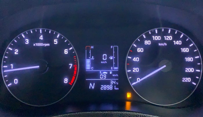 2019 Hyundai Creta 1.6 VTVT SX AUTO, Petrol, Automatic, 29,953 km, Odometer Image