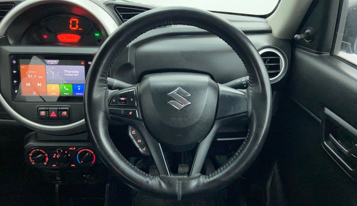 2020 Maruti S PRESSO VXI PLUS, Petrol, Manual, 25,867 km, Steering Wheel Close-up
