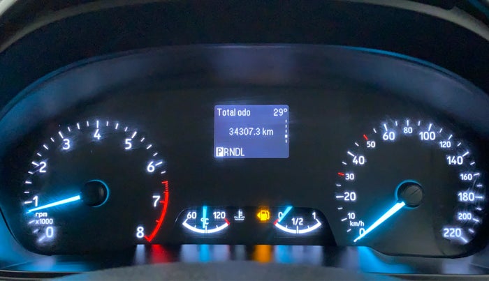 2019 Ford Ecosport TREND + 1.5L PETROL AT, Petrol, Automatic, 35,045 km, Odometer Image