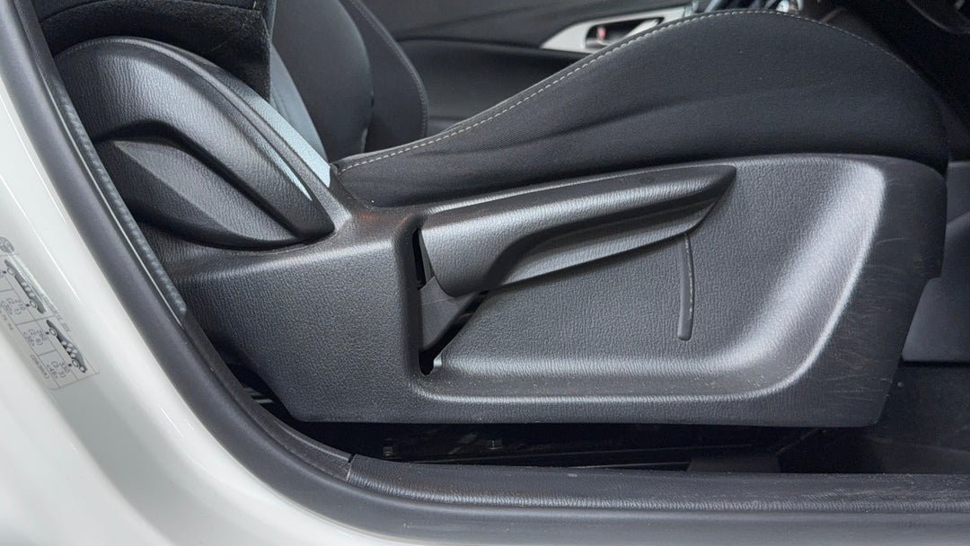 Drivers Side Adjustment Panel