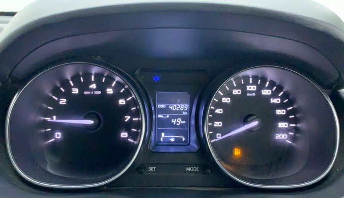 2019 Tata Tiago XZ+ 1.2 Revotron, Petrol, Manual, 40,382 km, Odometer Image