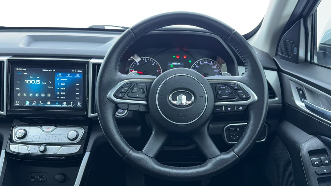 2020 GWM Ute Cannon-l (4x4), Automatic, 82780 km, Steering Wheel Close-up