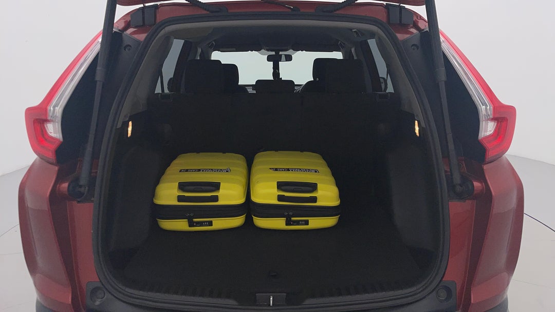 Boot Inside View with Luggage