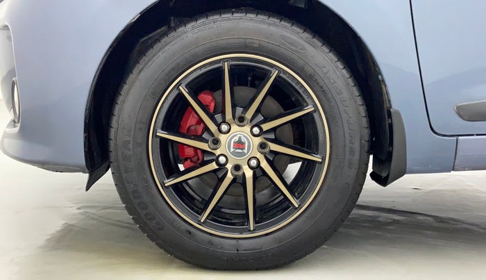 2017 Hyundai Grand i10 SPORTZ O 1.2, Petrol, Manual, 44,688 km, Left Front Wheel