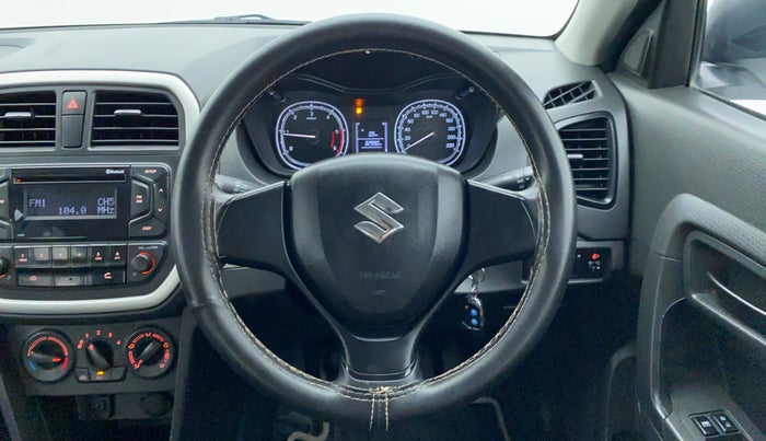 2017 Maruti Vitara Brezza LDI OPT, Diesel, Manual, 33,424 km, Steering Wheel Close Up