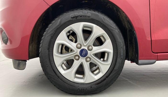 2018 Ford Figo Aspire 1.2 TITANIUM PETROL, Petrol, Manual, 14,692 km, Left Front Wheel