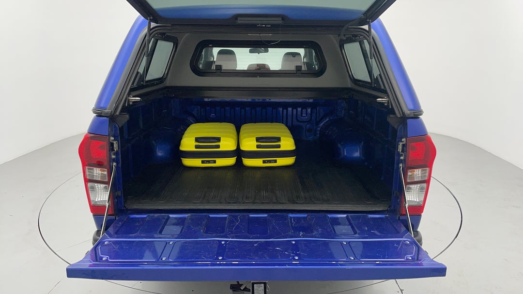 Boot Inside View with Luggage