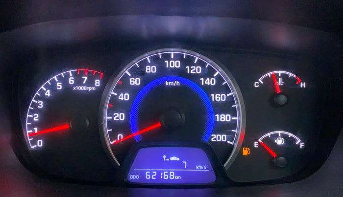 2016 Hyundai Grand i10 SPORTZ 1.2 KAPPA VTVT, Petrol, Manual, 62,168 km, Odometer Image