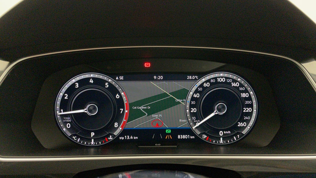 2018 Volkswagen Tiguan Wolfsburg Edition, Automatic, 83801 km, Odometer View