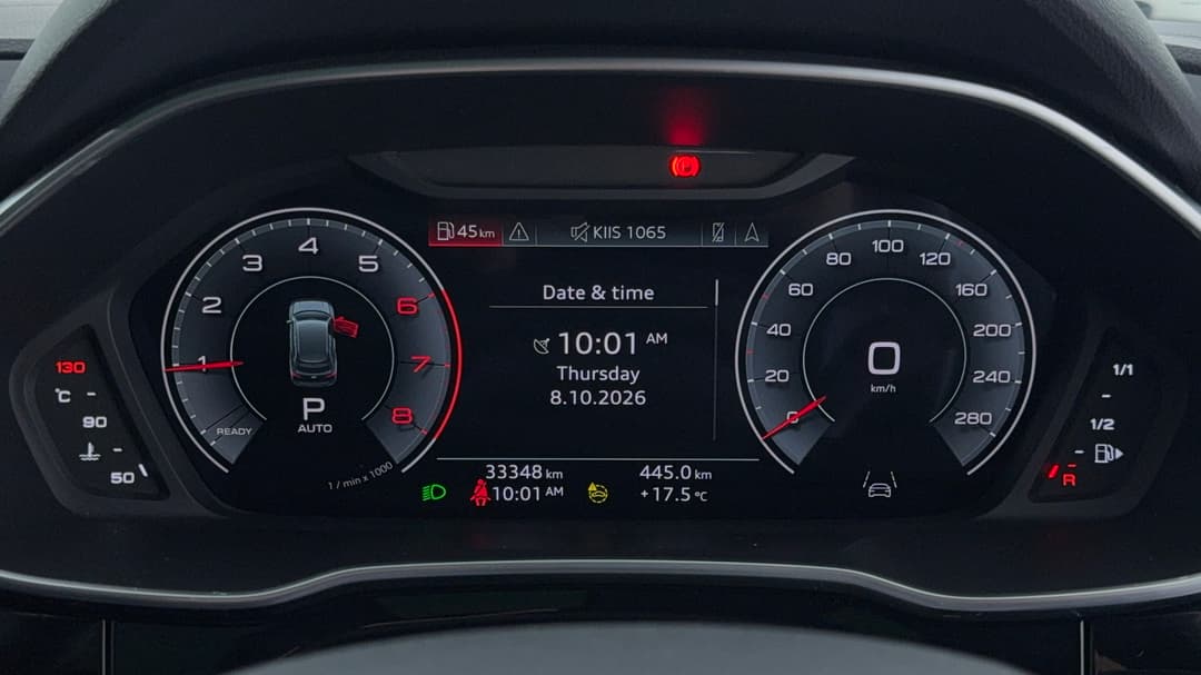 2022 Audi Q3 40 Tfsi Quattro S Line, Automatic, 33348 km, Odometer View