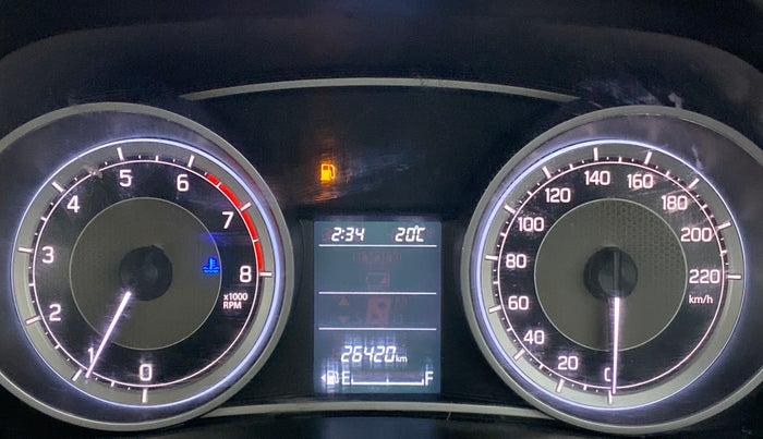 2019 Maruti Dzire ZXI Plus, Petrol, Manual, 26,450 km, Odometer Image