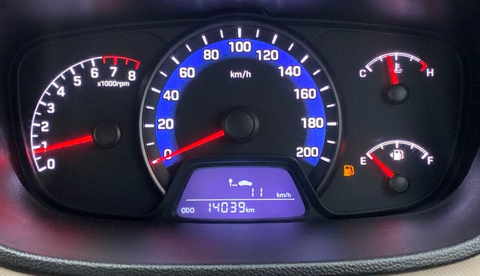 2014 Hyundai Xcent S 1.2, Petrol, Manual, 14,064 km, Odometer Image