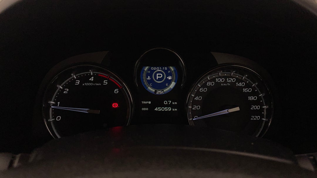 2021 Isuzu MU-X Ls-t (4x2), Automatic, 45059 km, Odometer View