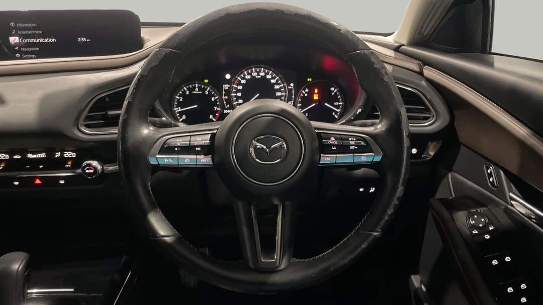 2021 Mazda CX-30 G20 Touring (FWD), Automatic, 30442 km, Steering Wheel Close-up