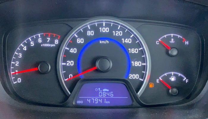 2014 Hyundai Grand i10 MAGNA 1.2 VTVT, Petrol, Manual, 48,006 km, Odometer Image