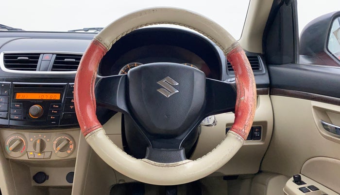 2013 Maruti Swift Dzire VXI, Petrol, Manual, 56,041 km, Steering Wheel Close Up