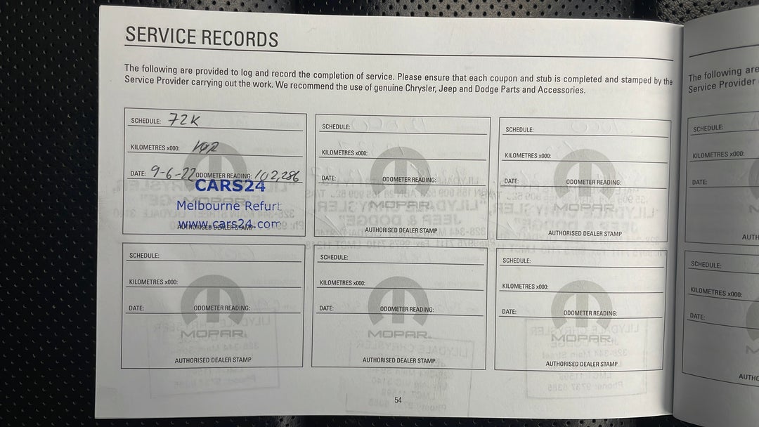 2015 Jeep Grand Cherokee Overland (4x4), Automatic, 102286 km, Service History