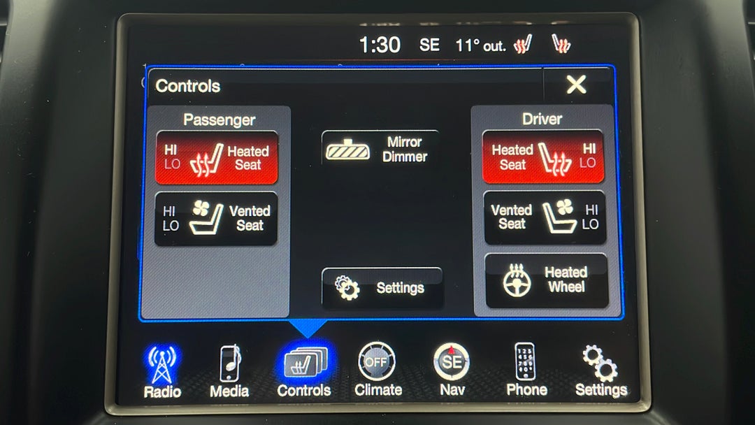 2015 Jeep Grand Cherokee Overland (4x4), Automatic, 102286 km, Ventilated Seats