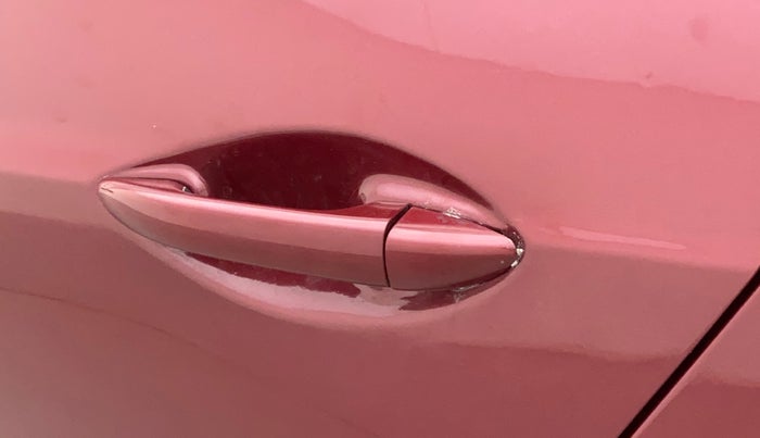 2016 Hyundai Grand i10 SPORTZ 1.2 KAPPA VTVT, Petrol, Manual, 38,626 km, Rear left door - Door handle has minor damage
