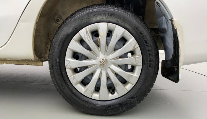 2011 Toyota Etios G, Petrol, Manual, 48,236 km, Left Rear Wheel