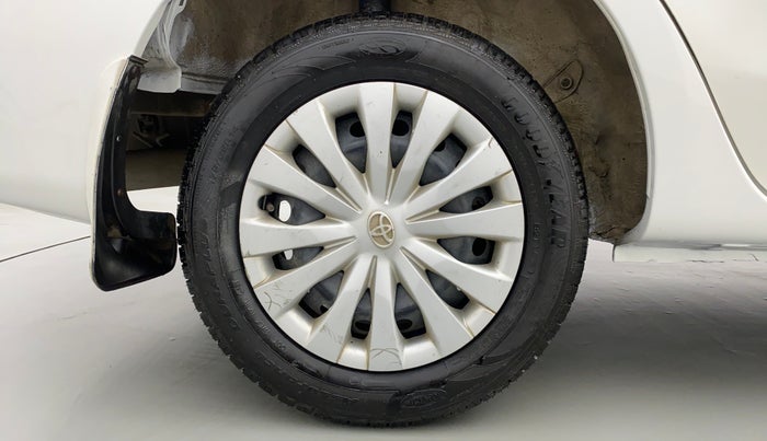 2011 Toyota Etios G, Petrol, Manual, 48,236 km, Right Rear Wheel