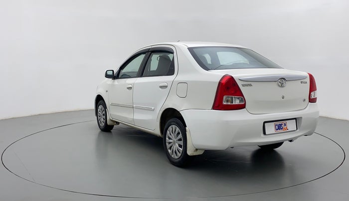 2011 Toyota Etios G, Petrol, Manual, 48,236 km, Left Back Diagonal
