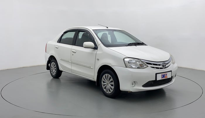 2011 Toyota Etios G, Petrol, Manual, 48,236 km, Right Front Diagonal