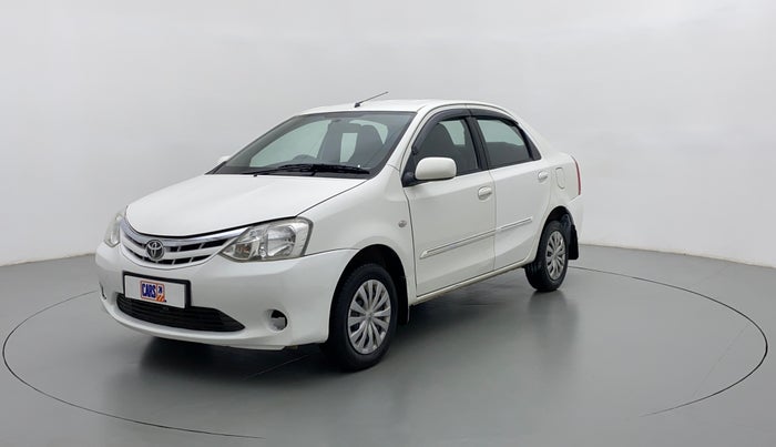 2011 Toyota Etios G, Petrol, Manual, 48,236 km, Left Front Diagonal