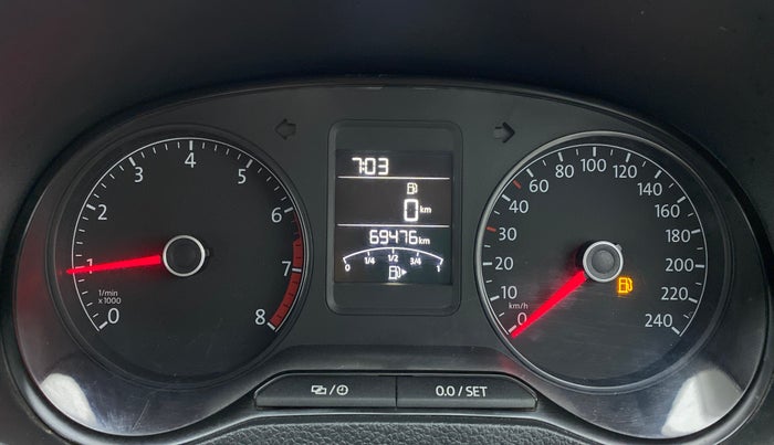2020 Volkswagen Vento COMFORTLINE 1.0 TSI MT, Petrol, Manual, 69,818 km, Odometer Image