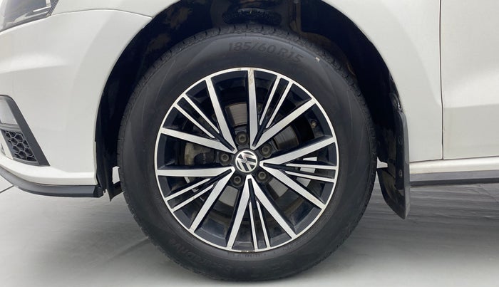 2020 Volkswagen Vento COMFORTLINE 1.0 TSI MT, Petrol, Manual, 69,818 km, Left Front Wheel