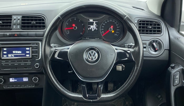 2020 Volkswagen Vento COMFORTLINE 1.0 TSI MT, Petrol, Manual, 69,818 km, Steering Wheel Close Up