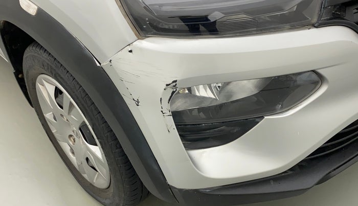 2019 Renault Kwid RXT 1.0 AMT (O), CNG, Automatic, 30,828 km, Front bumper - Repaired